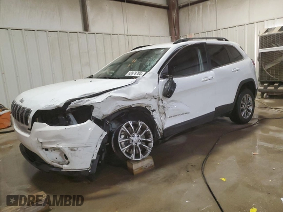 2022 Jeep Cherokee Latitude Lux z VIN 1C4PJLMX8ND519771, wystawiony jako Copart lot #82878784 z przebiegiem 42 302 mil mil oraz Szkoda całkowita • Salvage title. Historia ofert i sprzedaży dostępna na DreamBid. Obrazek 1.