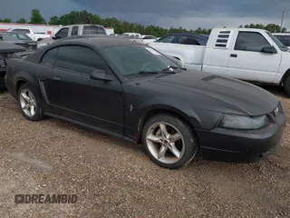 2000 Ford Mustang with VIN 1FAFP4049YF192453, listed as a IAAI auction lot 41937024 with 199,893 mi miles. Bid and sale history available at carsss.com. Image 1.