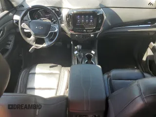 2021 Chevrolet Traverse RS with VIN 1GNERJKWXMJ194076, listed as a Copart auction lot 57808675 with 128,561 mi miles and Salvage title. Bid and sale history available at DreamBid. Image 8.