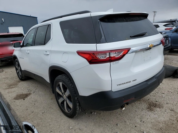 2020 Chevrolet Traverse LT Leather with VIN 1GNEVHKW2LJ245489, listed as a Copart auction lot 48779355 with 87,557 mi miles and Salvage Title. Bid and sale history available at carsss.com. Image 2.