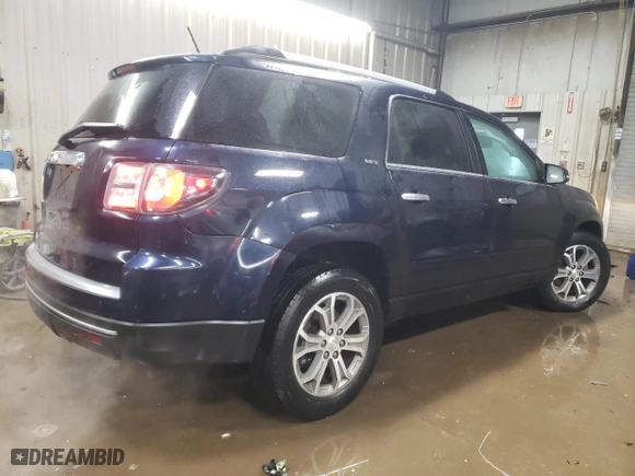 2015 GMC Acadia SLT with VIN 1GKKRRKD9FJ349216, listed as a Copart auction lot 89104845 with NaN miles and Salvage Title. Bid and sale history available at carsss.com. Image 3.