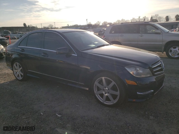 2014 Mercedes-Benz C-Class C 250 Sport with VIN WDDGF4HB1EA966388, listed as a Copart auction lot 46436025 with NaN miles and Clean Title. Bid and sale history available at carsss.com. Image 4.