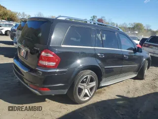2011 Mercedes-Benz GL-Class GL 550 with VIN 4JGBF8GE2BA696439, listed as a Copart auction lot 74685374 with 56,766 mi miles and Salvage Title. Bid and sale history available at carsss.com. Image 3.