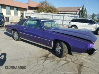 1967 Ford Thunderbird with VIN 7Y82Z163635, listed as a Copart auction lot 74756614 with 1,079 mi miles and Clean Title. Bid and sale history available at DreamBid. Image 4.