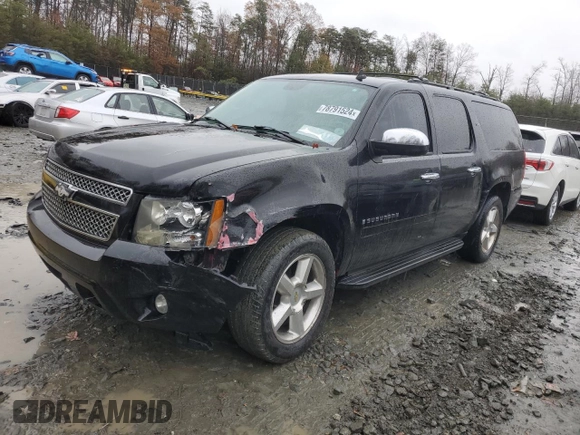 2008 Chevrolet Suburban LTZ with VIN 1GNFK16YX8R122709, listed as a Copart auction lot 78791524 with 265,847 mi miles and Salvage Title. Bid and sale history available at carsss.com. Image 1.