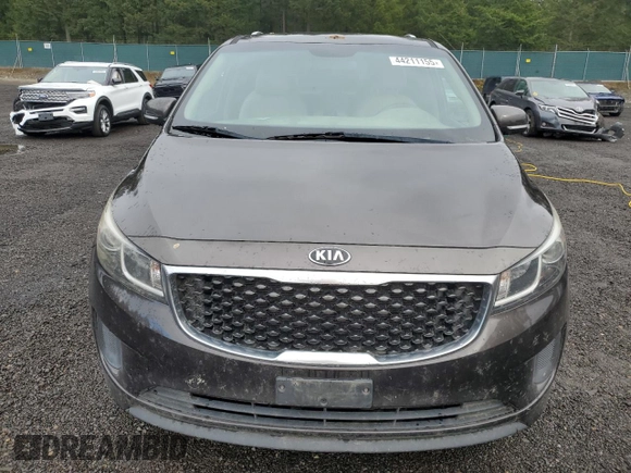 2016 Kia Sedona LX with VIN KNDMB5C16G6089786, listed as a Copart auction lot 44211155 with 128,910 mi miles and Clean Title. Bid and sale history available at carsss.com. Image 5.