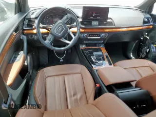 2021 Audi Q5 Premium with VIN WA1AAAFY0M2050924, listed as a Copart auction lot 61197765 with 29,723 mi miles and Salvage title. Bid and sale history available at DreamBid. Image 8.