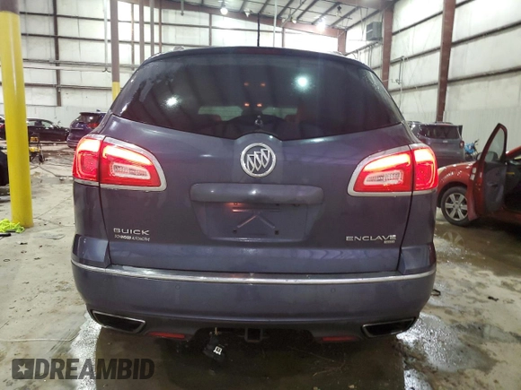 2013 Buick Enclave Premium with VIN 5GAKVDKD0DJ188019, listed as a Copart auction lot 89173595 with 225,328 mi miles and Non Repairable. Bid and sale history available at DreamBid. Image 6.