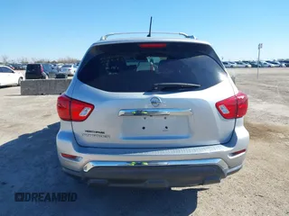 2018 Nissan Pathfinder SV with VIN 5N1DR2MN4JC607605, listed as a IAAI auction lot 41691163 with 99,069 mi miles. Bid and sale history available at carsss.com. Image 16.