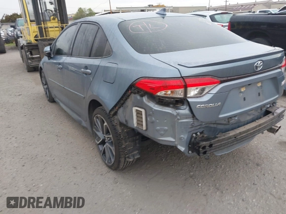 2020 Toyota Corolla SE with VIN JTDS4RCE9LJ019928, listed as a IAAI auction lot 41705356 with 33,456 mi miles and . Bid and sale history available at DreamBid. Image 3.
