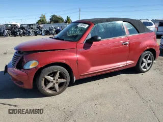 2005 Chrysler PT Cruiser GT with VIN 3C3AY75S55T621104, listed as a Copart auction lot 74982844 with 131,474 mi miles and Salvage Title. Bid and sale history available at carsss.com. Image 1.