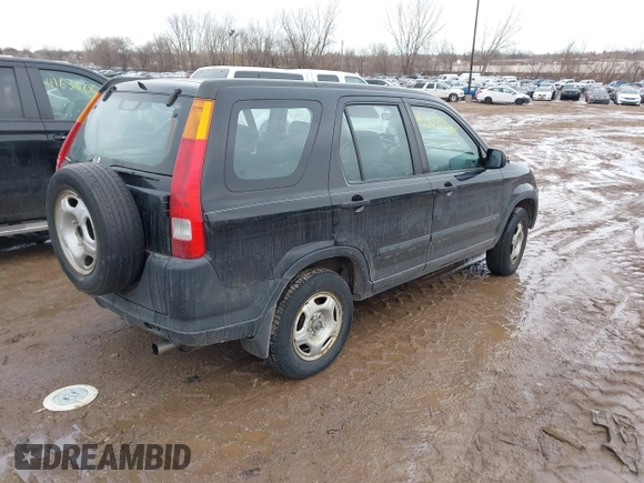 2004 Honda CR-V LX with VIN SHSRD78484U202497, listed as a IAAI auction lot 41658740 with 244,446 mi miles and . Bid and sale history available at carsss.com. Image 4.