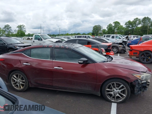 2016 Nissan Maxima S with VIN 1N4AA6AP3GC401332, listed as a IAAI auction lot 42371607 with 177,464 mi miles and . Bid and sale history available at DreamBid. Image 13.