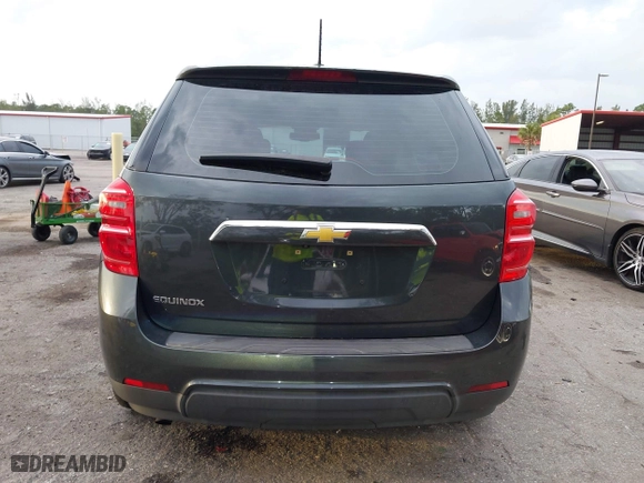 2017 Chevrolet Equinox LS with VIN 2GNALBEK6H1582971, listed as a IAAI auction lot 41975557 with 48,787 mi miles. Bid and sale history available at carsss.com. Image 17.
