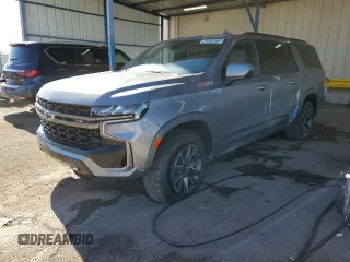 2022 Chevrolet Suburban Z71 with VIN 1GNSKDKDXNR255145, listed as a Copart auction lot 42013475 with 50,606 mi miles and Clean Title. Bid and sale history available at DreamBid. Image 1.