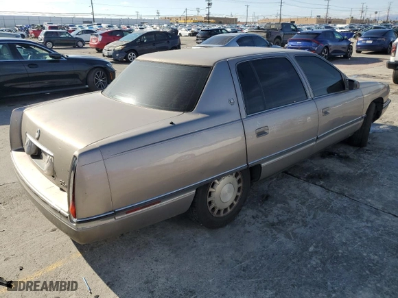 1996 Cadillac DeVille with VIN 1G6KD52Y9TU296133, listed as a Copart auction lot 88247325 with 0 mi miles and Salvage Title. Bid and sale history available at carsss.com. Image 3.