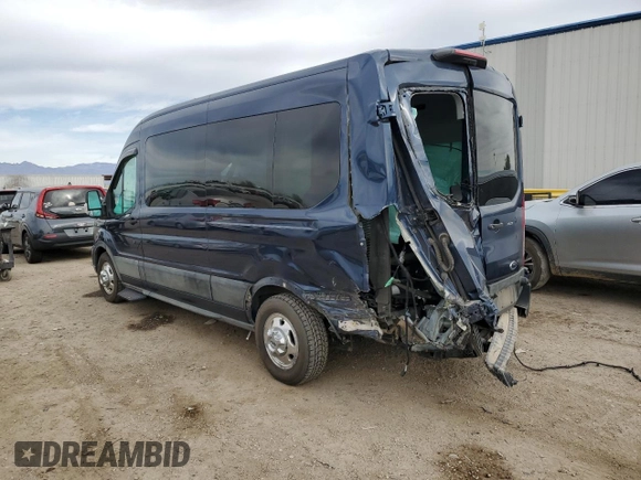 2021 Ford Transit with VIN 1FBAX9CG4MKA02913, listed as a Copart auction lot 86666774 with 29,881 mi miles and Salvage Title. Bid and sale history available at DreamBid. Image 2.