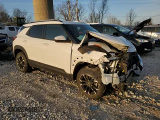 2021 Chevrolet TrailBlazer LT with VIN KL79MPSLXMB078367, listed as a Copart auction lot 48801295 with 56,609 mi miles and Non Repairable. Bid and sale history available at carsss.com. Image 4.