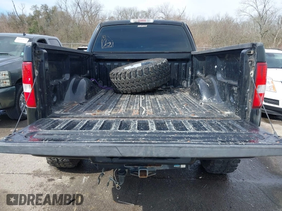 2006 Ford F-150 XL with VIN 1FTRF14W66NB37711, listed as a IAAI auction lot 41667474 with 211,205 mi miles. Bid and sale history available at carsss.com. Image 8.
