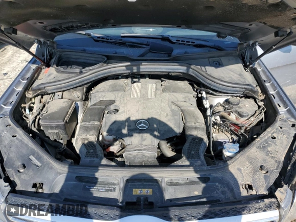 2017 Mercedes-Benz GLS with VIN 4JGDF6EE7HA768874, listed as a Copart auction lot 52152185 with 133,738 mi miles and Salvage Title. Bid and sale history available at carsss.com. Image 12.