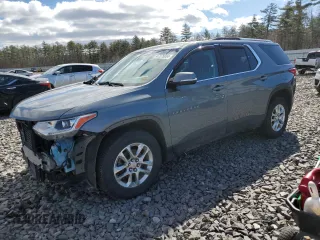 2018 Chevrolet Traverse LT Cloth с VIN 1GNEVGKW1JJ165415, выставлен на аукционе Copart как лот 47275654 с пробегом 80 089 миль миль и Списание • Salvage title. История ставок и продаж доступна на DreamBid. Изображение 1.
