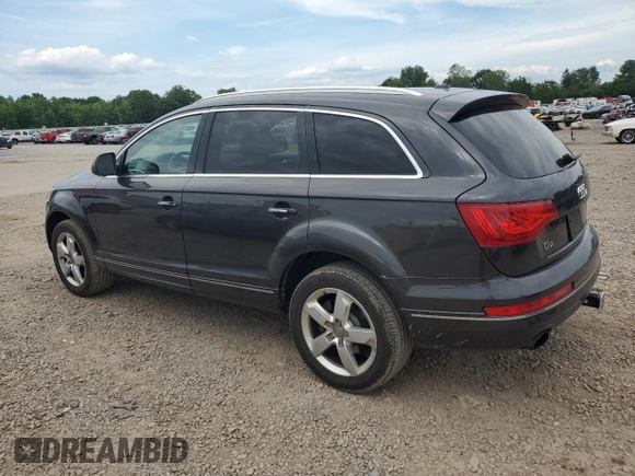 2013 Audi Q7 Premium Plus with VIN WA1LGAFE1DD012846, listed as a Copart auction lot 63091715 with 145,250 mi miles and Clean title. Bid and sale history available at DreamBid. Image 2.