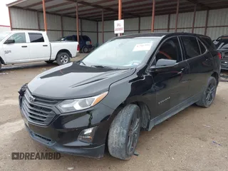 2020 Chevrolet Equinox LT with VIN 2GNAXKEV6L6281028, listed as a IAAI auction lot 41702355 with 50,385 mi miles and . Bid and sale history available at carsss.com. Image 2.
