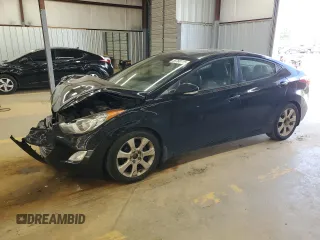 2012 Hyundai Elantra Limited z VIN KMHDH4AE8CU228834, wystawiony jako Copart lot #55768115 z przebiegiem 109 074 mil mil oraz Szkoda całkowita • Salvage title. Historia ofert i sprzedaży dostępna na DreamBid. Obrazek 1.