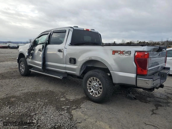 2020 Ford Super Duty F-250 SRW XL with VIN 1FT7W2BN6LEE71434, listed as a Copart auction lot 80275594 with 33,843 mi miles and Salvage Title. Bid and sale history available at carsss.com. Image 2.