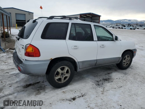 2004 Hyundai Santa Fe GLS with VIN KM8SC73E54U680889, listed as a Copart auction lot 89217185 with 0 mi miles and Clean Title. Bid and sale history available at carsss.com. Image 3.