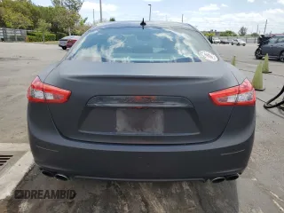 2015 Maserati Ghibli with VIN ZAM57XSA2F1143336, listed as a Copart auction lot 55181835 with Not Provided miles and Clean Title. Bid and sale history available at carsss.com. Image 6.