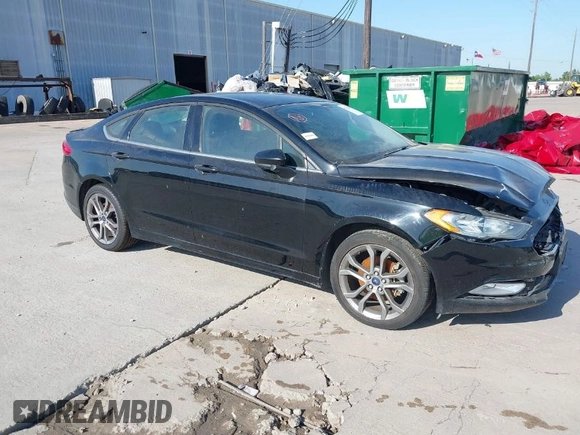 2017 Ford Fusion SE with VIN 3FA6P0HD0HR368080, listed as a IAAI auction lot 41428408 with 74,426 mi miles. Bid and sale history available at carsss.com. Image 1.