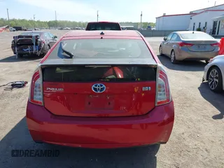 2013 Toyota Prius One with VIN JTDKN3DU5D0355406, listed as a IAAI auction lot 42091467 with 136,356 mi miles. Bid and sale history available at carsss.com. Image 17.