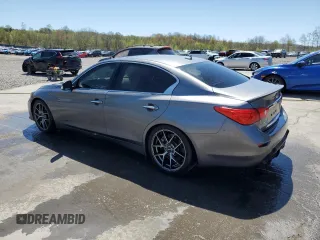 2017 Infiniti Q50 Premium z VIN JN1EV7AR2HM836235, wystawiony jako Copart lot #54678815 z przebiegiem 122 804 mil mil oraz Szkoda całkowita • Salvage title. Historia ofert i sprzedaży dostępna na DreamBid. Obrazek 2.