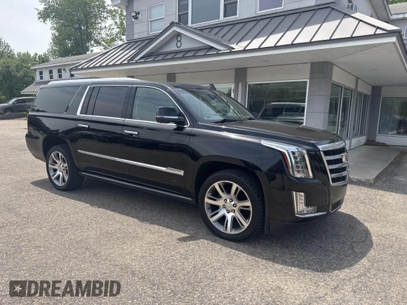 2016 Cadillac Escalade ESV Premium Collection z VIN 1GYS4JKJ9GR127452, wystawiony jako IAAI lot #42379596 z przebiegiem 192 063 mil mil oraz . Historia ofert i sprzedaży dostępna na DreamBid. Obrazek 1.