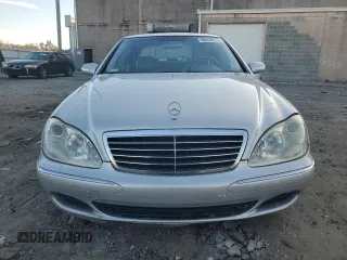 2003 Mercedes-Benz S-Class 4.3L with VIN WDBNG83J93A352558, listed as a Copart auction lot 80058514 with 160,864 mi miles and Salvage Title. Bid and sale history available at carsss.com. Image 5.