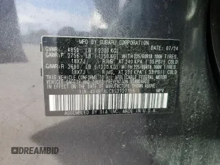 2025 Subaru Outback Onyx z VIN 4S4BTALC9S3127158, wystawiony jako Copart lot #53955145 z przebiegiem Nie podano mil oraz Szkoda całkowita • Salvage title. Historia ofert i sprzedaży dostępna na DreamBid. Obrazek 13.