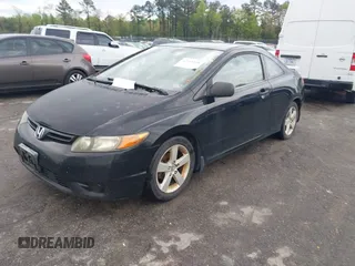 2007 Honda Civic Cpe EX with VIN 2HGFG11867H507282, listed as a IAAI auction lot 42048558 with 213,276 mi miles. Bid and sale history available at carsss.com. Image 2.