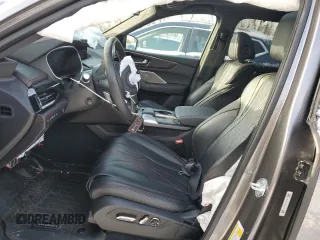 2024 Acura MDX Type S w/Advance Package with VIN 5J8YD8H89RL001385, listed as a Copart auction lot 89081245 with 15,591 mi miles and Salvage Title. Bid and sale history available at carsss.com. Image 7.