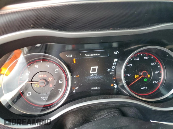 2018 Dodge Charger GT with VIN 2C3CDXJG4JH201424, listed as a Copart auction lot 47686425 with 102,360 mi miles and Salvage Title. Bid and sale history available at DreamBid. Image 9.
