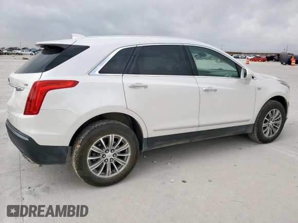 2017 Cadillac XT5 Luxury FWD with VIN 1GYKNBRS5HZ131517, listed as a Copart auction lot 60605595 with 130,522 mi miles and Clean title. Bid and sale history available at DreamBid. Image 3.