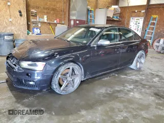 2013 Audi S4 Premium Plus with VIN WAUBGAFL4DA116066, listed as a Copart auction lot 43337975 with 68,680 mi miles and Salvage Title. Bid and sale history available at carsss.com. Image 1.