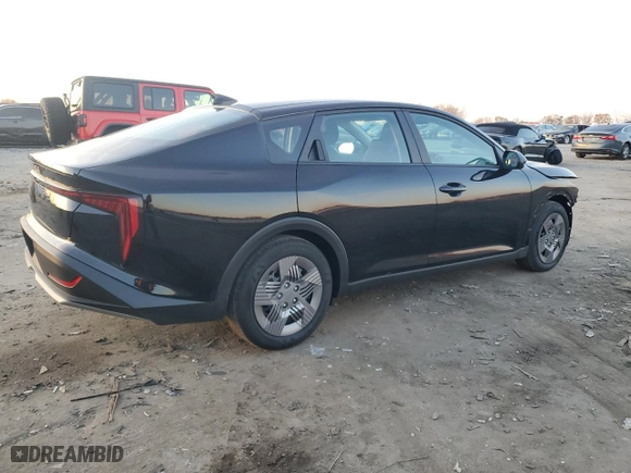 2025 Kia K4 LXS with VIN 3KPFT4DEXSE002752, listed as a Copart auction lot 81884614 with 640 mi miles and Salvage Title. Bid and sale history available at carsss.com. Image 3.
