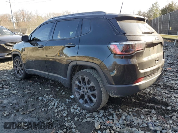 2021 Jeep Compass 80th Anniversary z VIN 3C4NJCEB3MT535931, wystawiony jako Copart lot #48195865 z przebiegiem 59 207 mil mil oraz Szkoda całkowita • Salvage title. Historia ofert i sprzedaży dostępna na DreamBid. Obrazek 2.