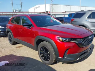 2025 Mazda CX-50 2.5 S Preferred Package with VIN 7MMVABBM3SN317937, listed as a IAAI auction lot 41881839 with 12,522 mi miles. Bid and sale history available at carsss.com. Image 1.