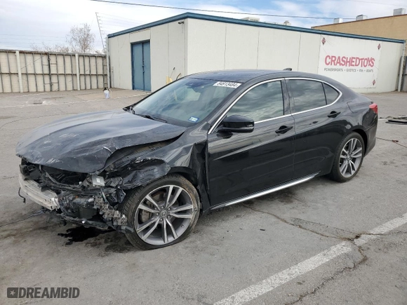 2019 Acura TLX w/Technology Pkg with VIN 19UUB2F49KA001065, listed as a Copart auction lot 84913484 with 63,884 mi miles and Salvage Title. Bid and sale history available at carsss.com. Image 1.