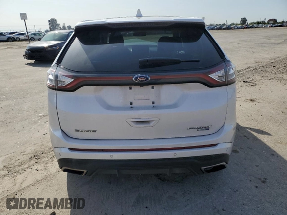 2017 Ford Edge Sport with VIN 2FMPK4AP2HBB43954, listed as a Copart auction lot 52008705 with 105,716 mi miles and Salvage Title. Bid and sale history available at carsss.com. Image 6.
