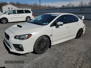 2017 Subaru WRX STI with VIN JF1VA2V69H9825690, listed as a Copart auction lot 50333385 with 76,820 mi miles and Salvage Title. Bid and sale history available at carsss.com. Image 1.