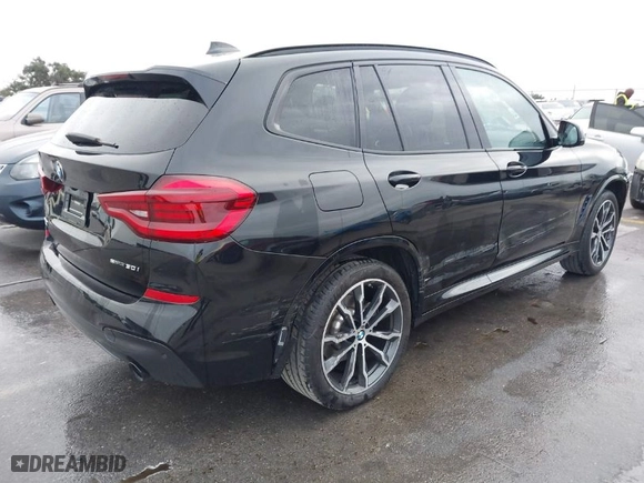 2021 BMW X3 sDrive30i with VIN 5UXTY3C09M9H86919, listed as a IAAI auction lot 41272237 with 36,398 mi miles. Bid and sale history available at carsss.com. Image 4.