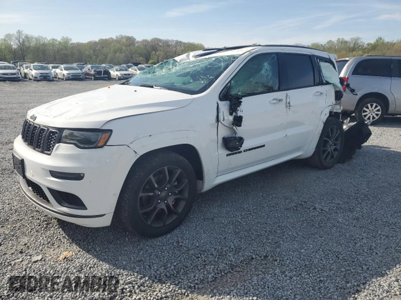 2021 Jeep Grand Cherokee High Altitude with VIN 1C4RJFCG3MC620961, listed as a Copart auction lot 51417065 with 34,775 mi miles and Salvage title. Bid and sale history available at DreamBid. Image 1.